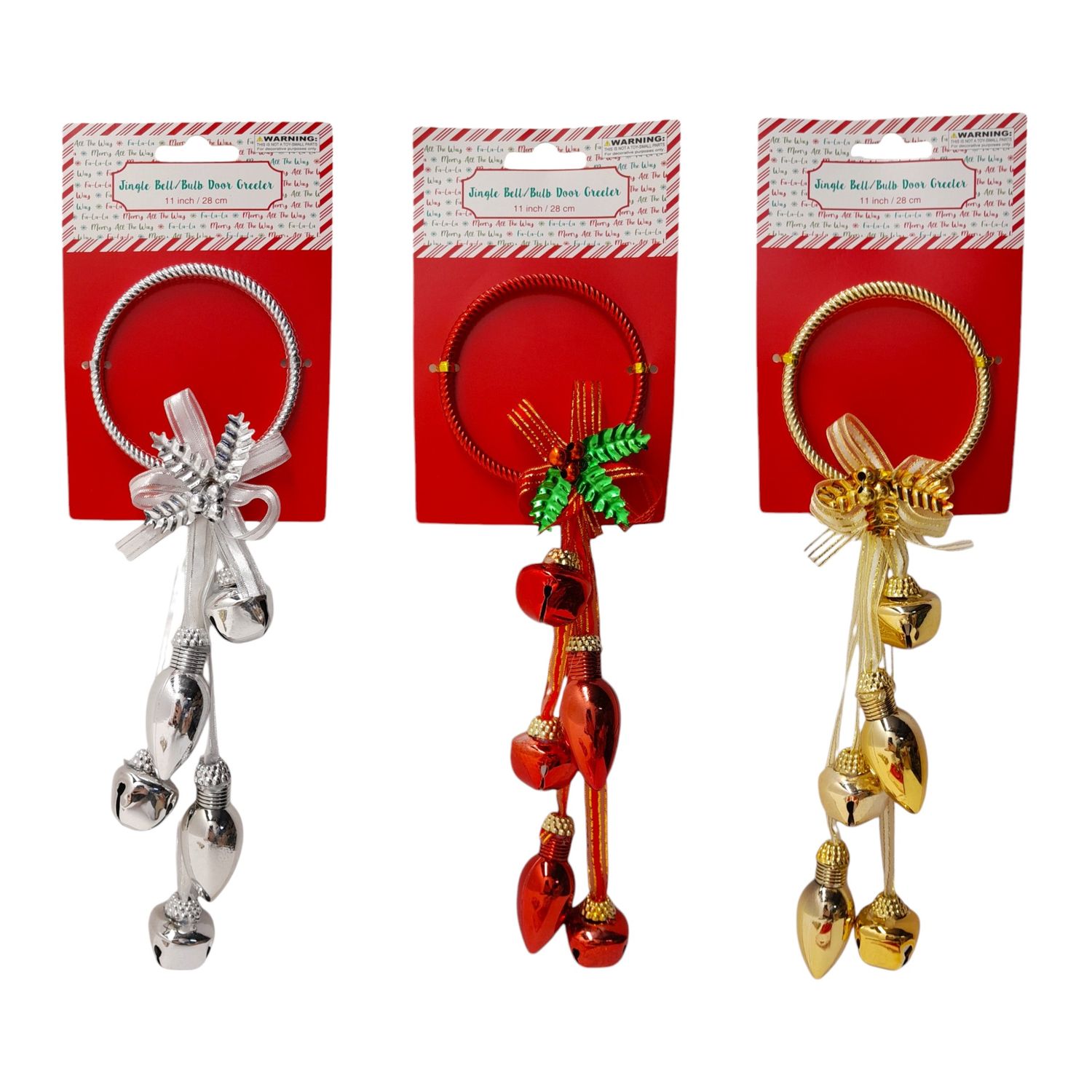 11" Christmas Door Greeter Assorted