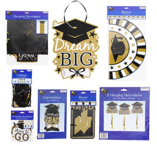 Graduation Party Décor  Assorted