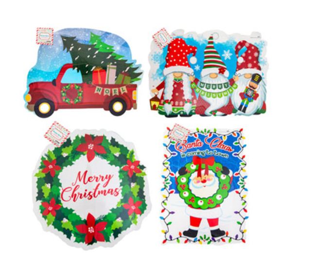 Christmas Window Décor Assorted (1 Piece)