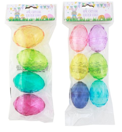 Crystal Diamond Easter Eggs Assorted