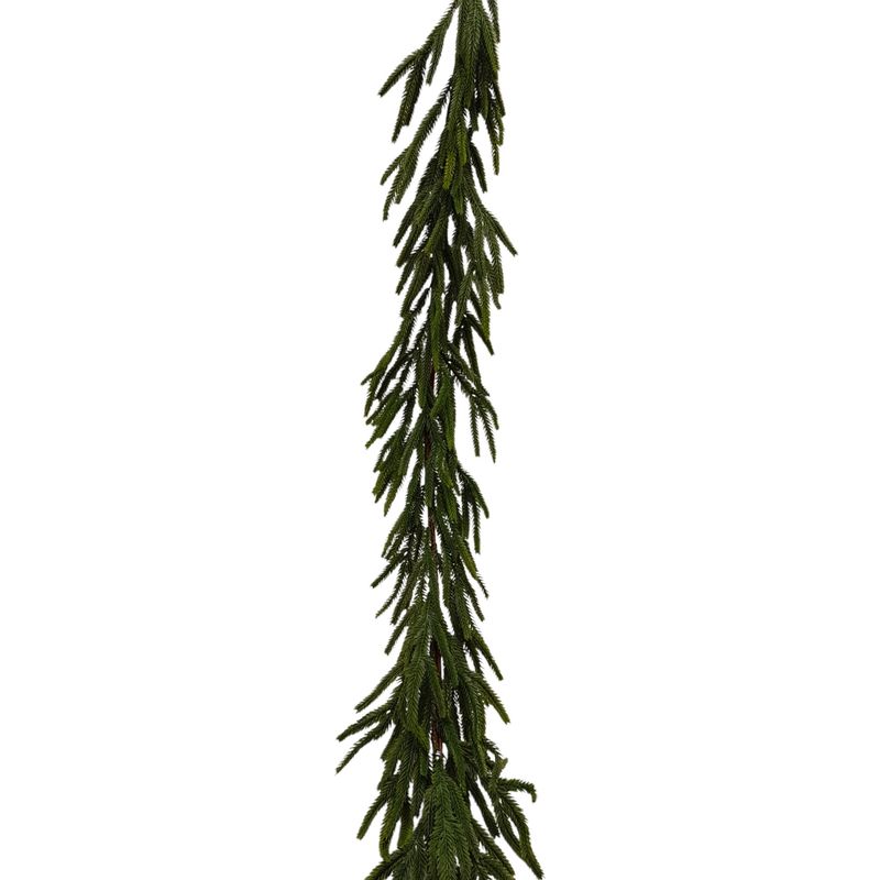 6&#39; Real Touch Norfolk Garland