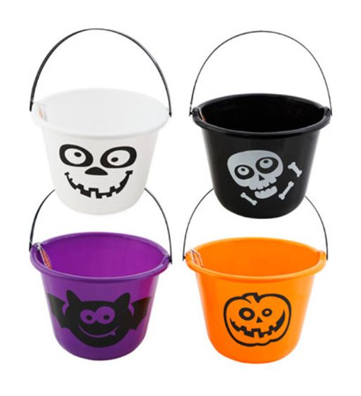 9&quot;x7&quot; Pumpkin Bucket Assorted