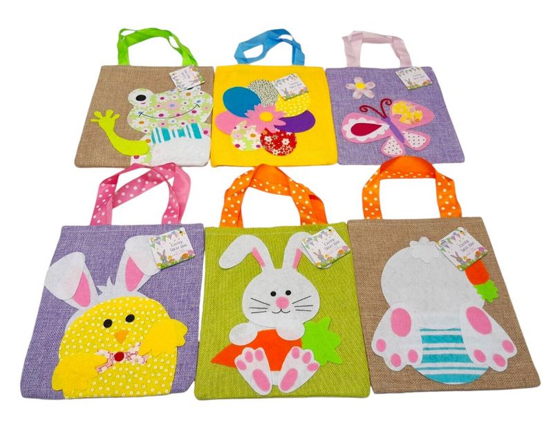9&quot;x7.5&quot; Easter Treat Bag Assorted