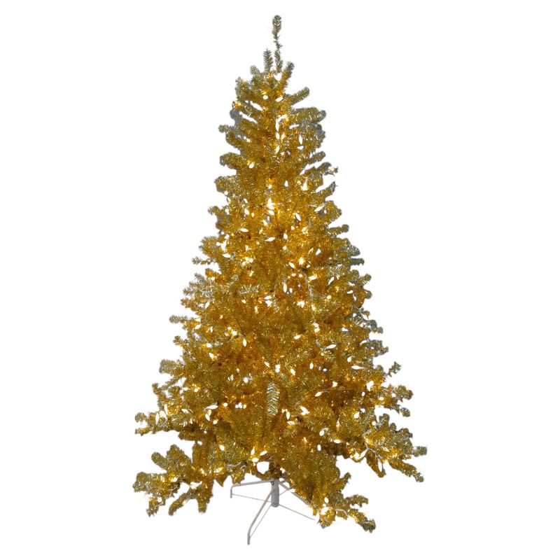 7.5&#39; Led Metallic Gold Tree