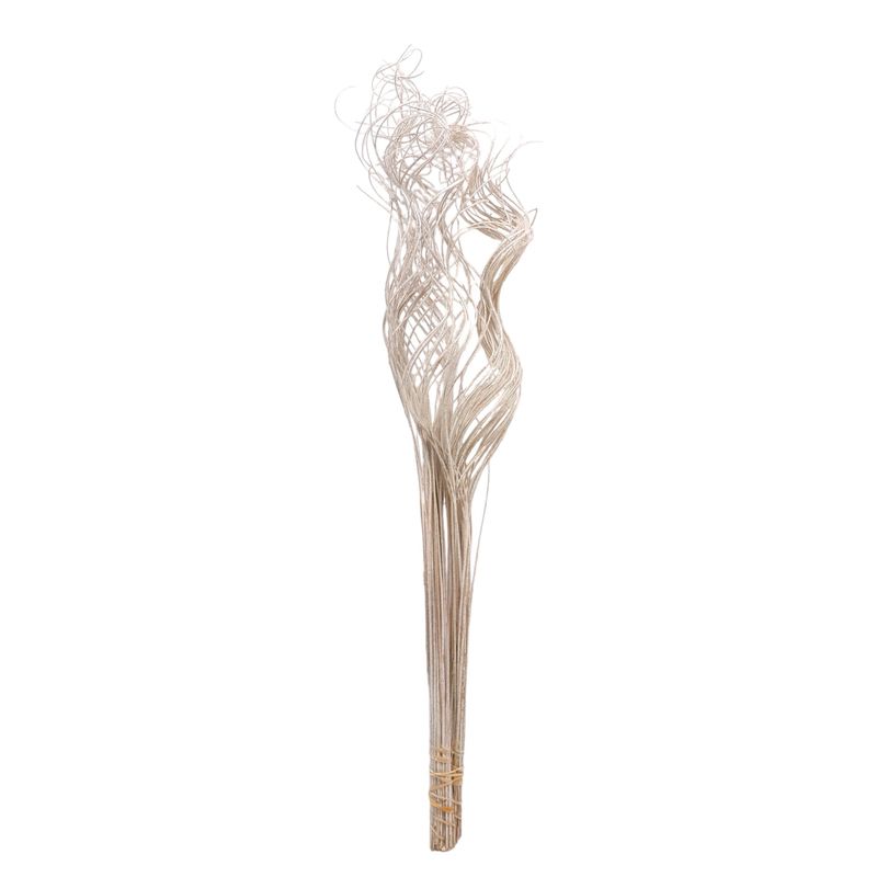 30&quot; Twisted Sparkle Ting Opal White