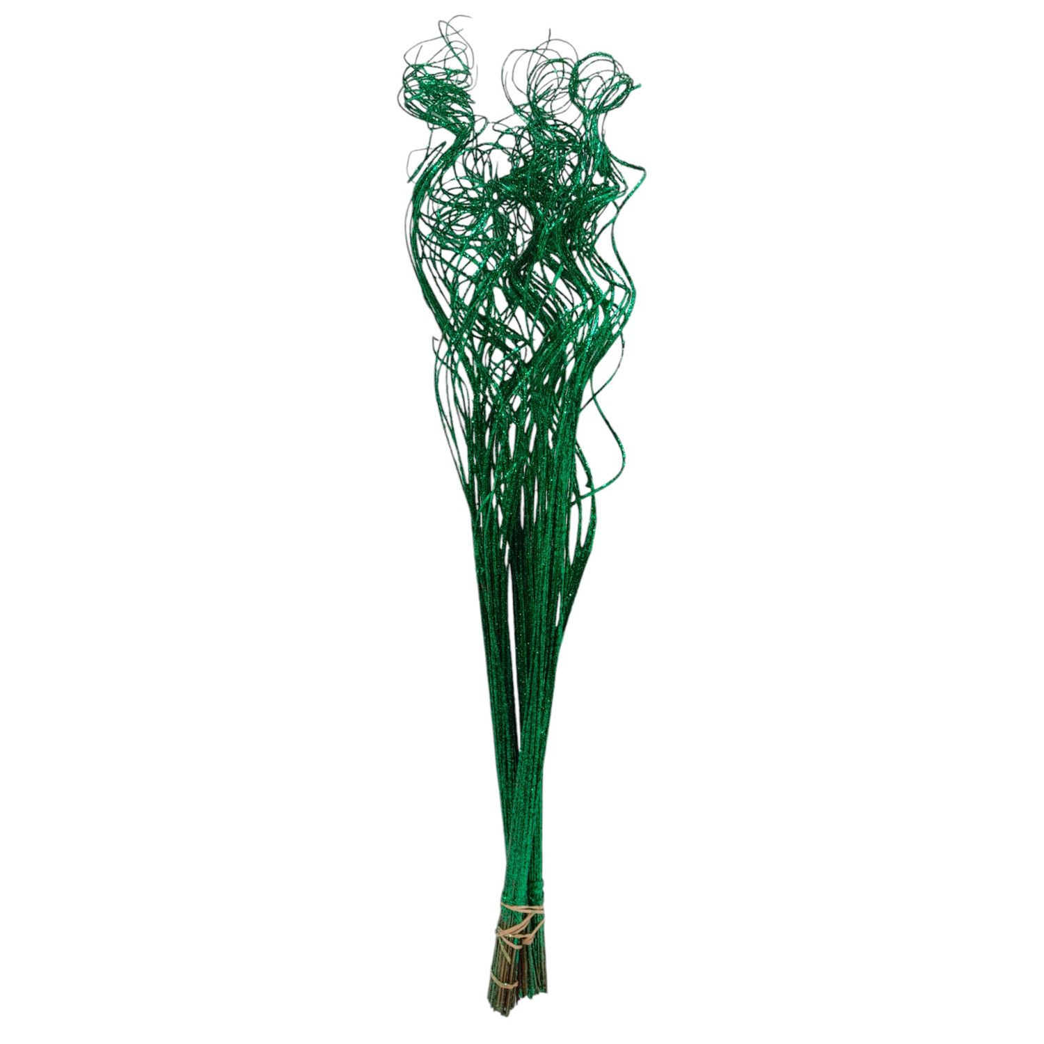 30&quot; Twisted Sparkle Ting Green