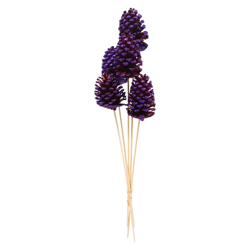 5pc 18"-26" Sparkle Slash Cones Purple 5pc 18"-26" Sparkle Slash Cones Purple
