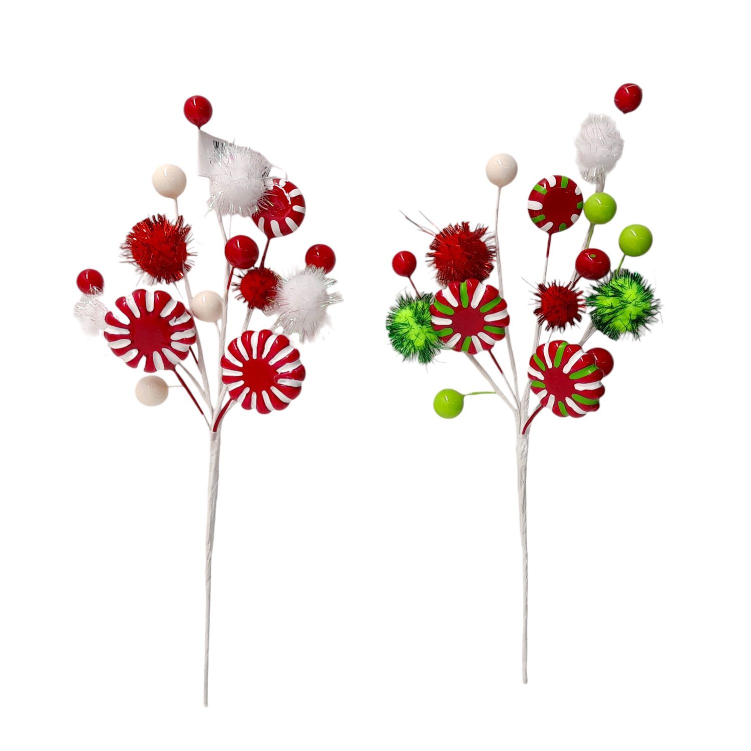 11" Berry/Candy/Pompom Assorted (1 Piece)