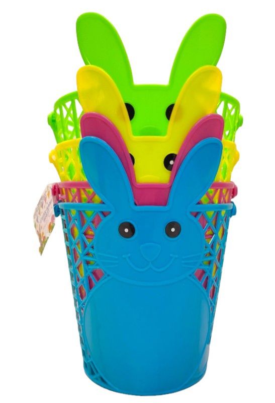 7&quot;x8.25&quot; Easter Bunny Basket Assorted