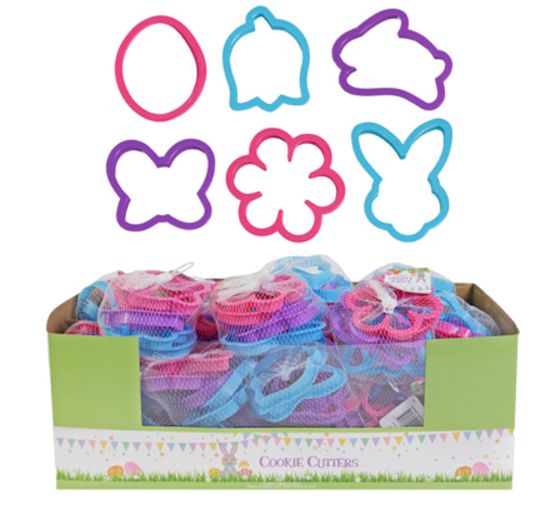 6pc Easter Cookie Cutter