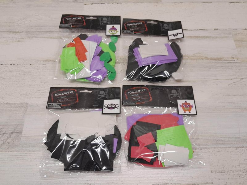 6pc Halloween Craft Kit Assorted