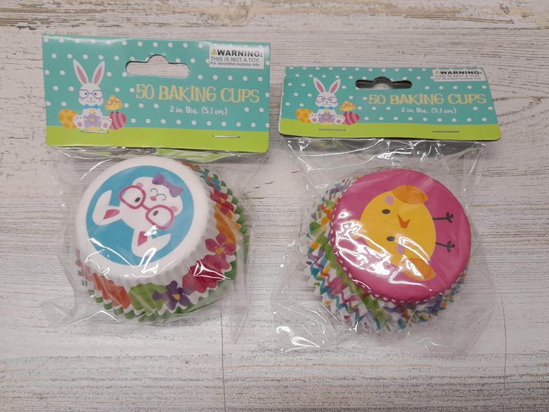 50pc 2&quot; Easter Baking Cups Assorted