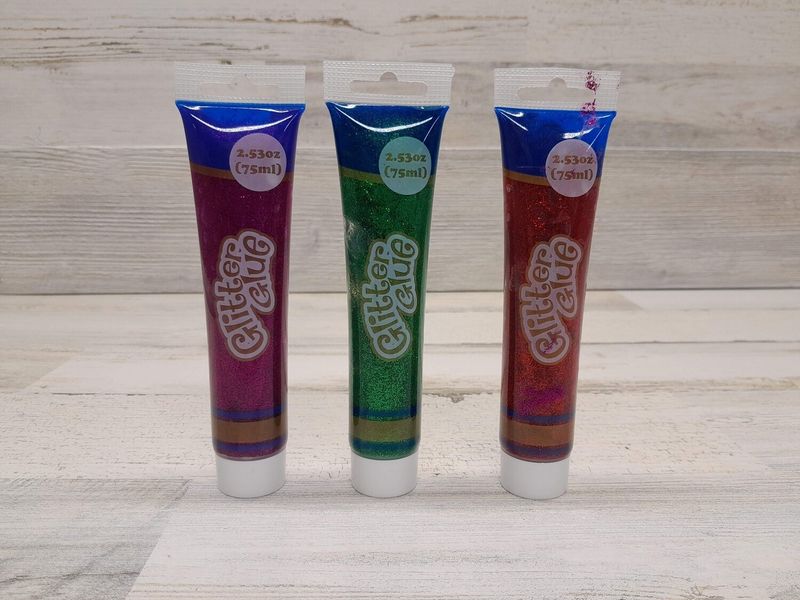 2.53oz Glitter Glue Assorted