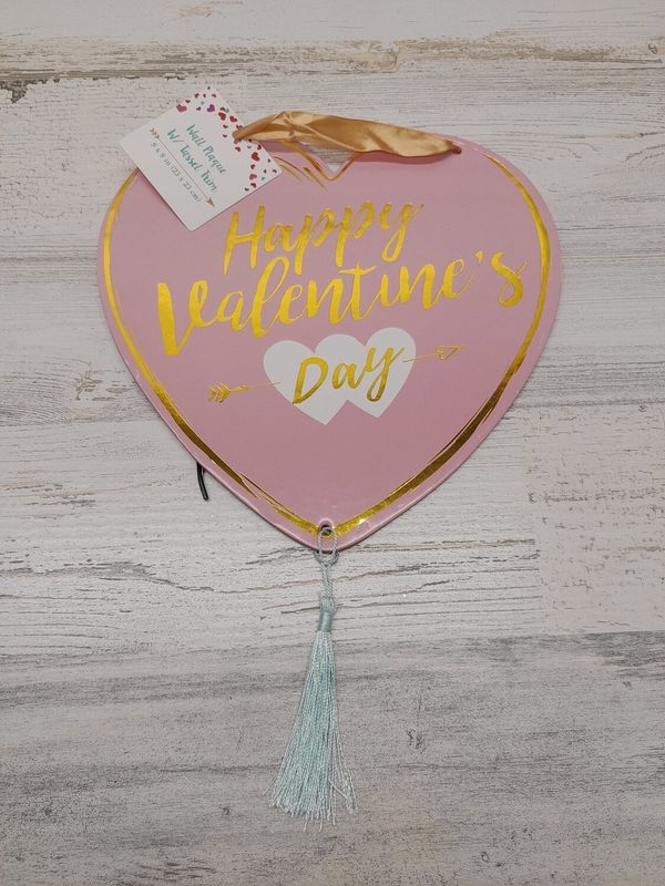 1pc  Valentine Wall Plaque Assorted