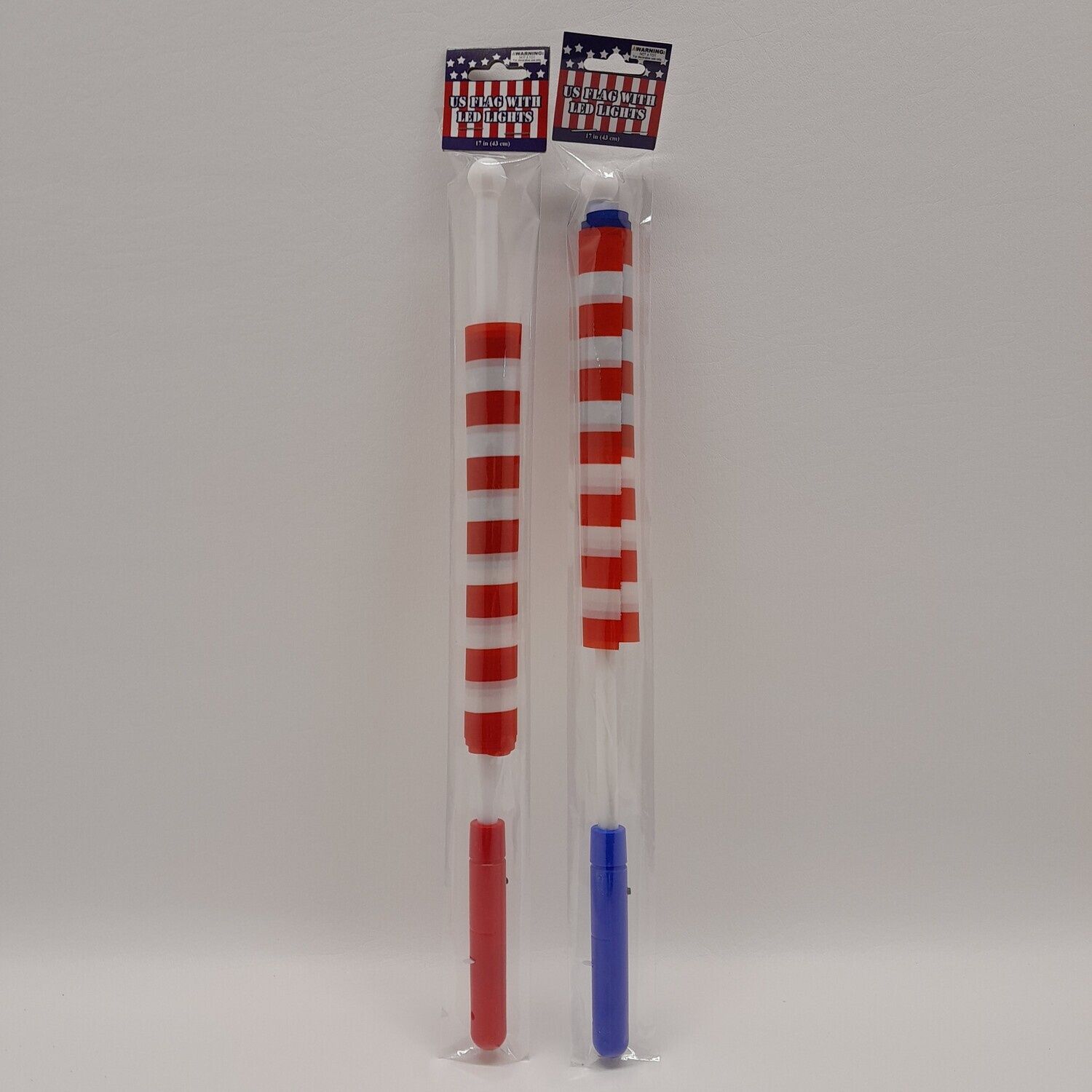 17&quot; American Flag on LED Light Stick Assorted