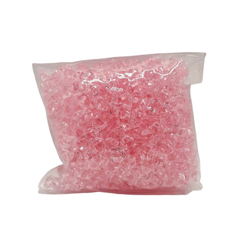 1# 1.5cm Acrylic Rocks Pink