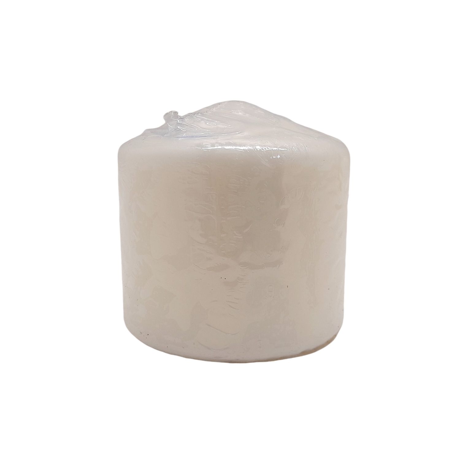 3&quot;x3&quot; Unscented Pillar Candle White