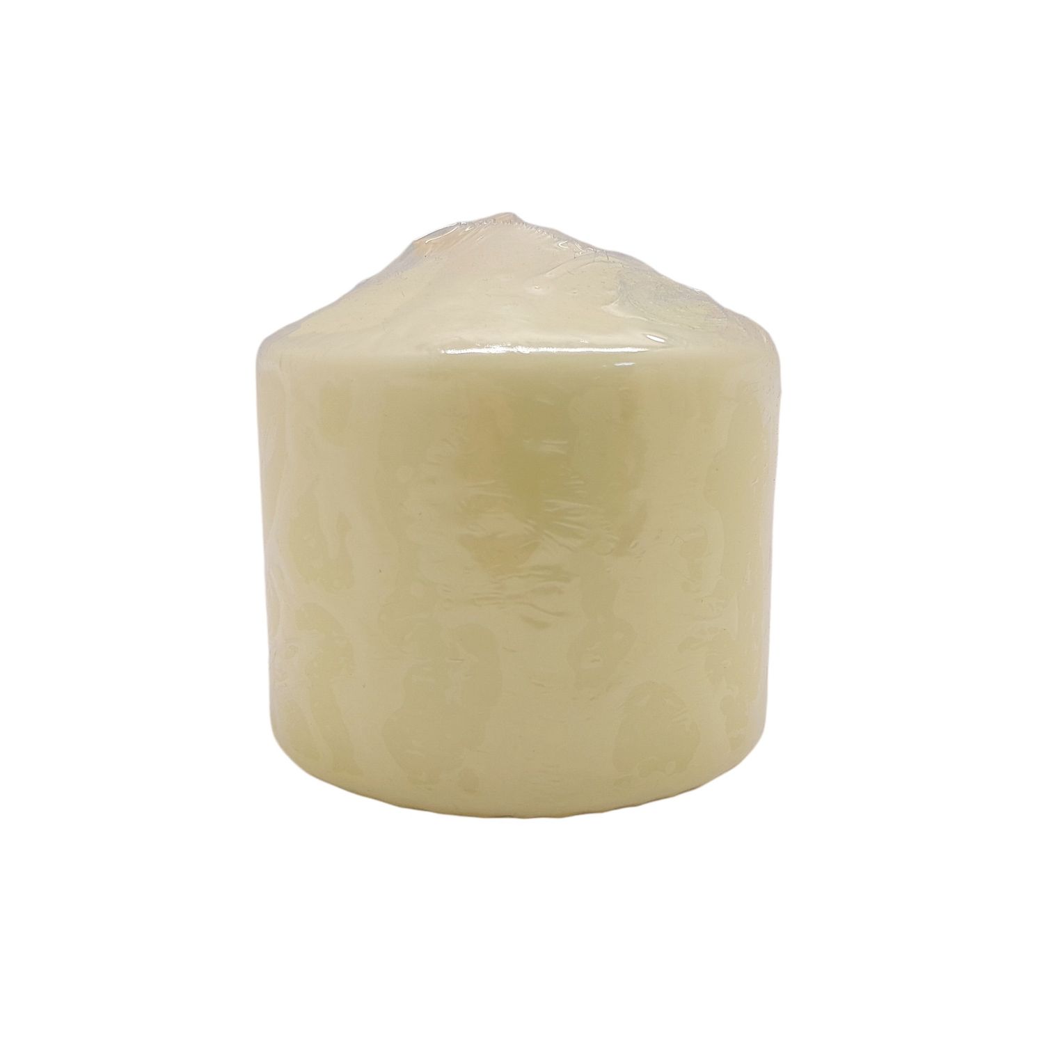 3&quot;x3&quot; Unscented Pillar Candle Ivory