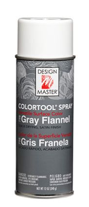 Design Master 12oz Spray Paint Gray Flannel