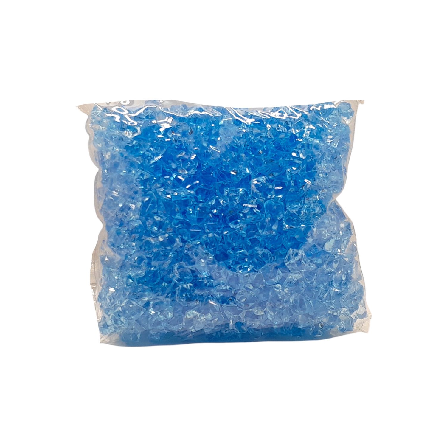 1# 1.5cm Acrylic Rocks Baby Blue