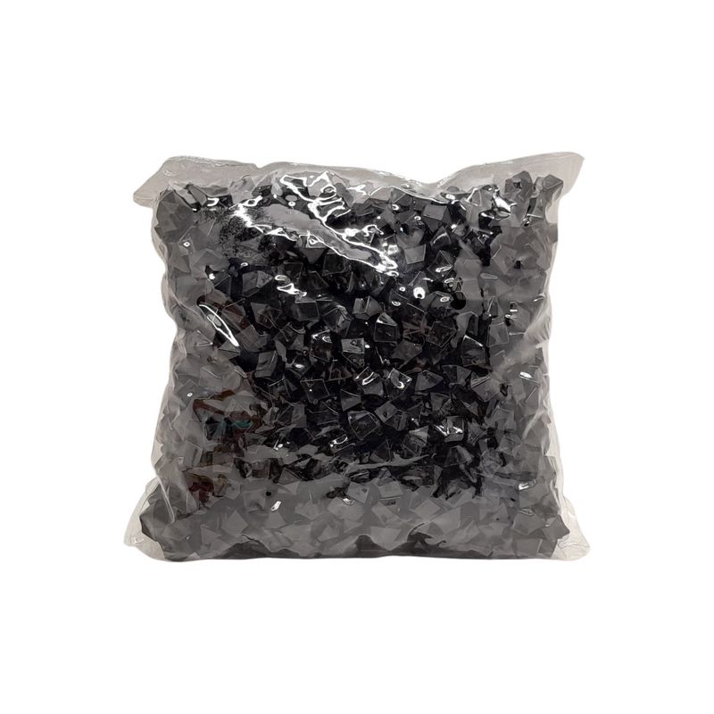1# 1.5cm Acrylic Rocks Black