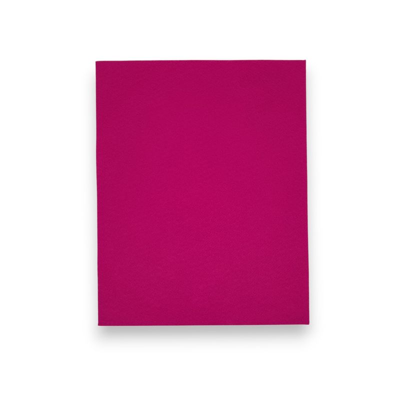 9&quot;x12&quot; Felt Sheet Shocking Pink