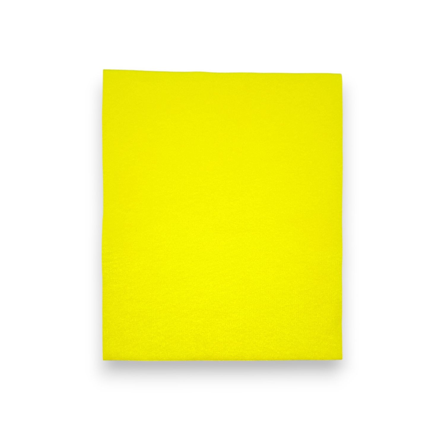 9&quot;x12&quot; Felt Sheet Yellow