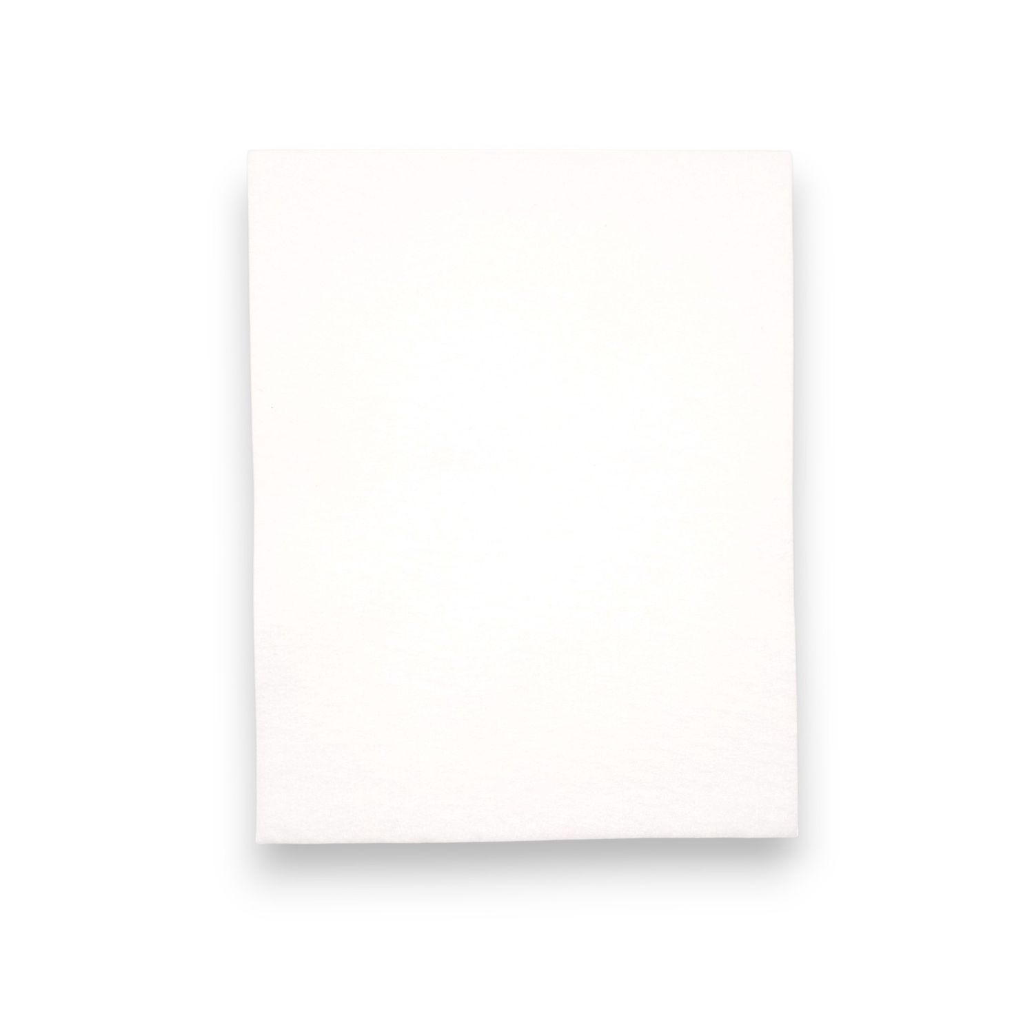 9&quot;x12&quot; Felt Sheet White