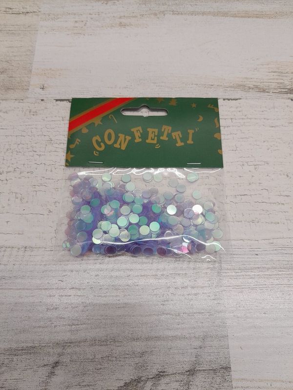 14gr 6mm Dot Confetti Iridescent