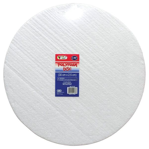 12&quot;x1&quot; Polyfoam Disc