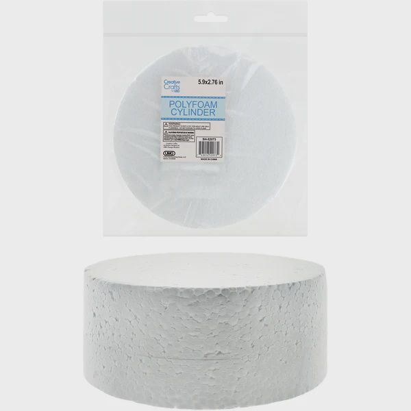 6&quot;x2.75&quot; Polyfoam Cylinder