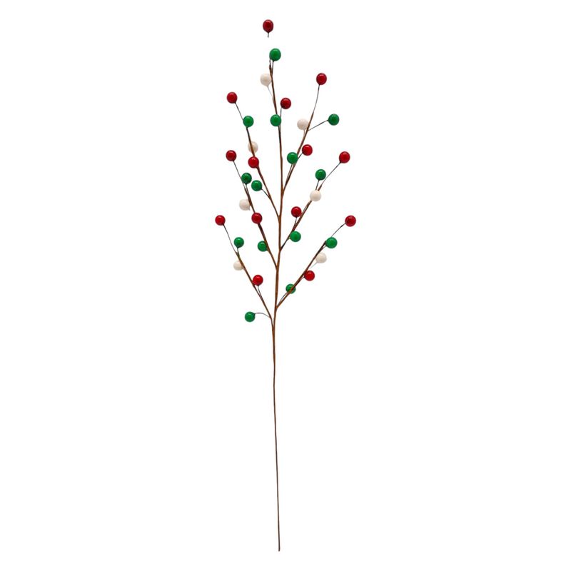 19" Berry Spray x35 Red/White/Green