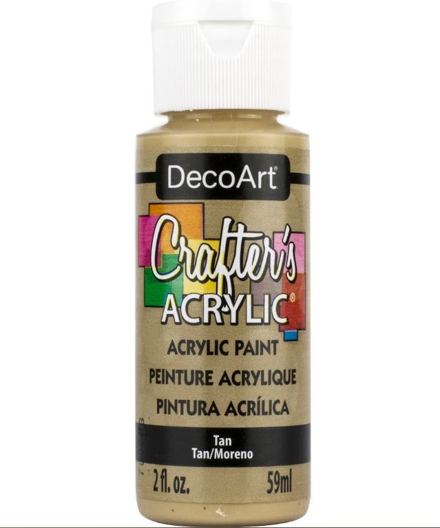 2oz Acrylic Paint Tan