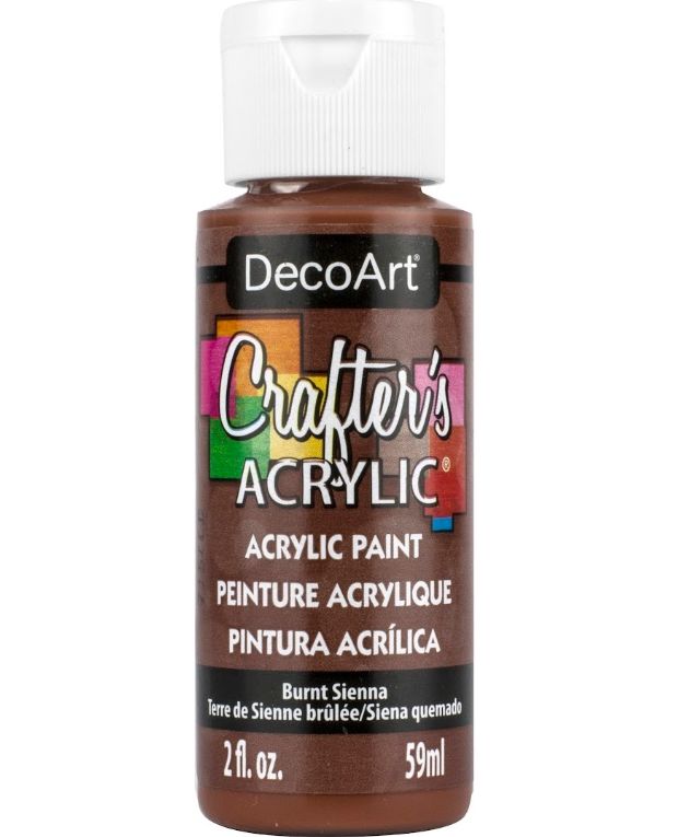 2oz Acrylic Paint Burnt Sienna 2oz Acrylic Paint Burnt Sienna
