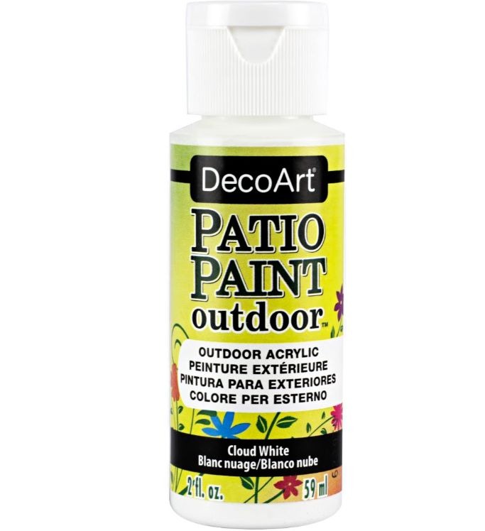 2oz Patio Paint Cloud White