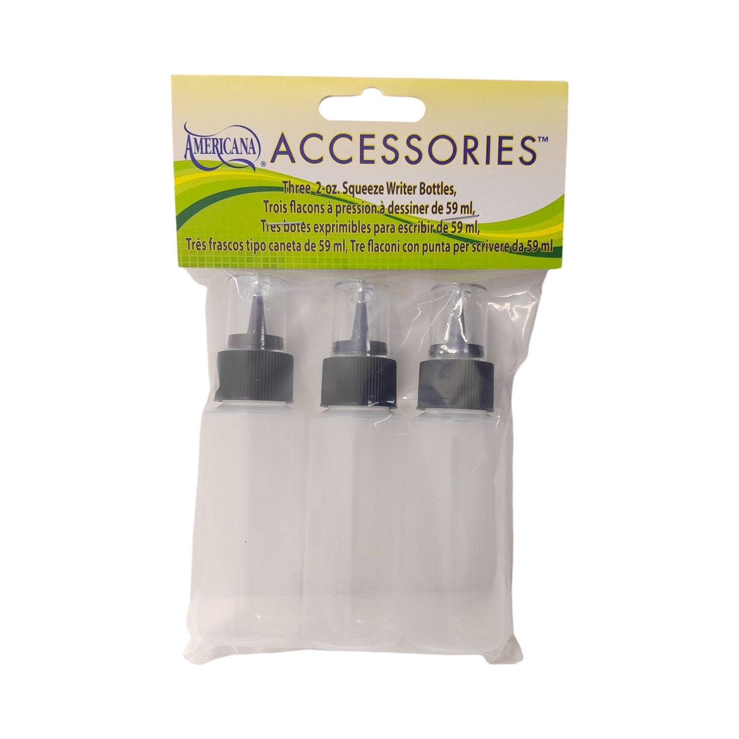 3pc 2oz Empty Writer Bottles