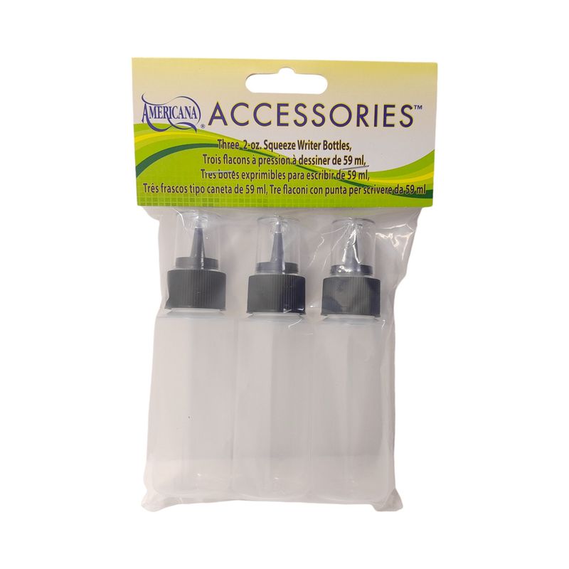 3pc 2oz Empty Writer Bottles