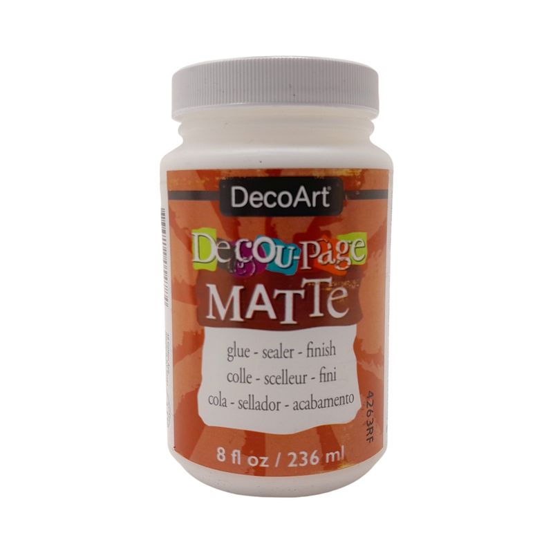 8oz Decoupage Matte