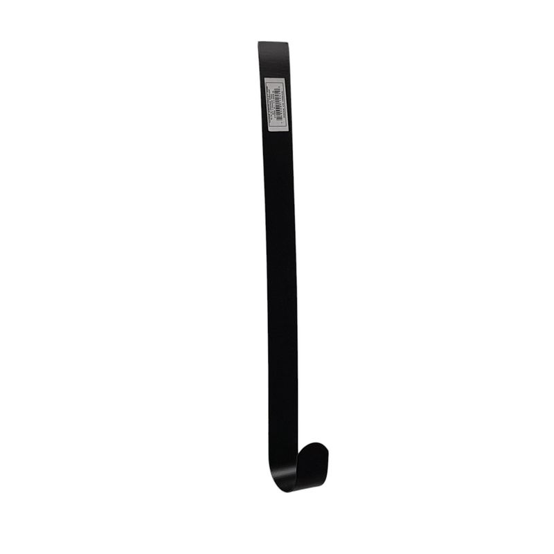 12&quot; Iron Wreath Hanger Black