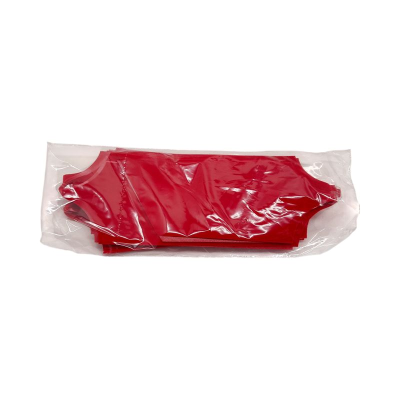 Velvet Pull Bow 8&quot;x20 Loops Hot Red