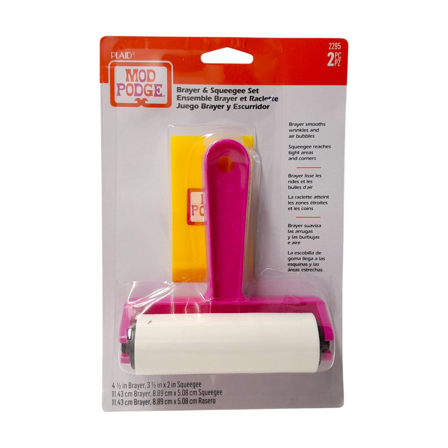 Plaid Mod Podge Professional Decoupage Tool Squeegee