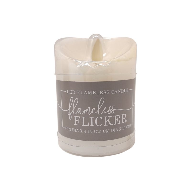 3&quot; x 4&quot; Led Flameless Flicker Candle