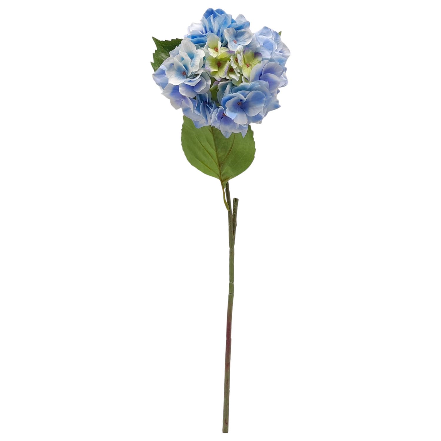 23" Hydrangea Stem w/6"-7" Head Blue