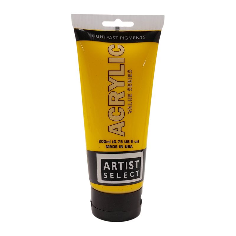 6.7oz Acrylic Paint Primary Yellow