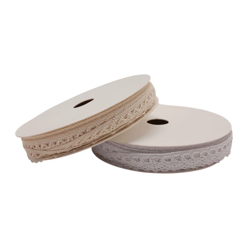 3/8&quot;x3yd Lace Trims Assorted