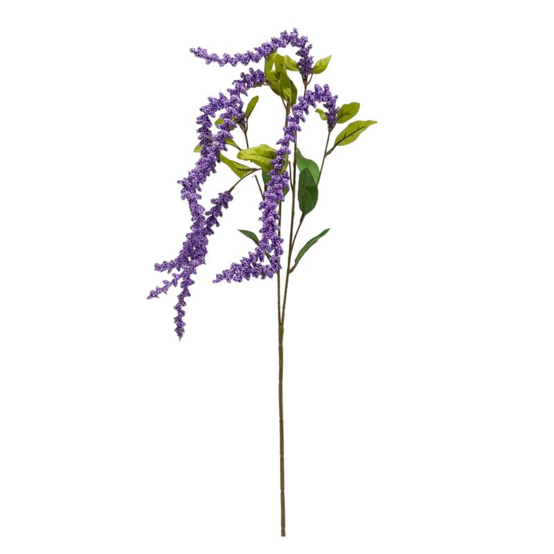 40" Hanging Amaranthus Spray x6 Purple 40" Hanging Amaranthus Spray x6 Purple