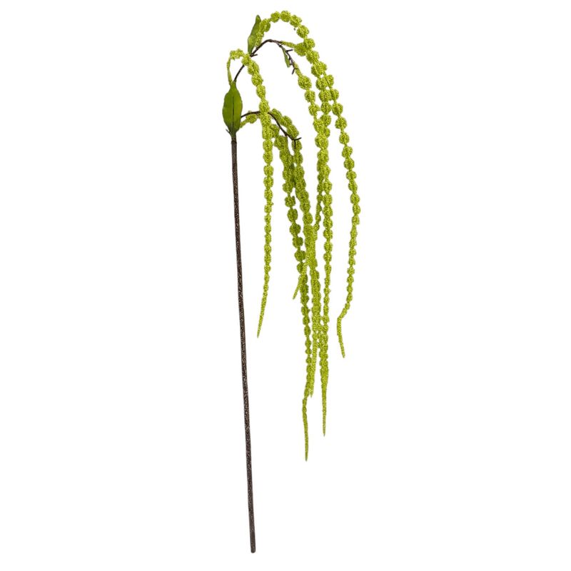 40&quot; Hanging  Amaranthus Spray x6 Green