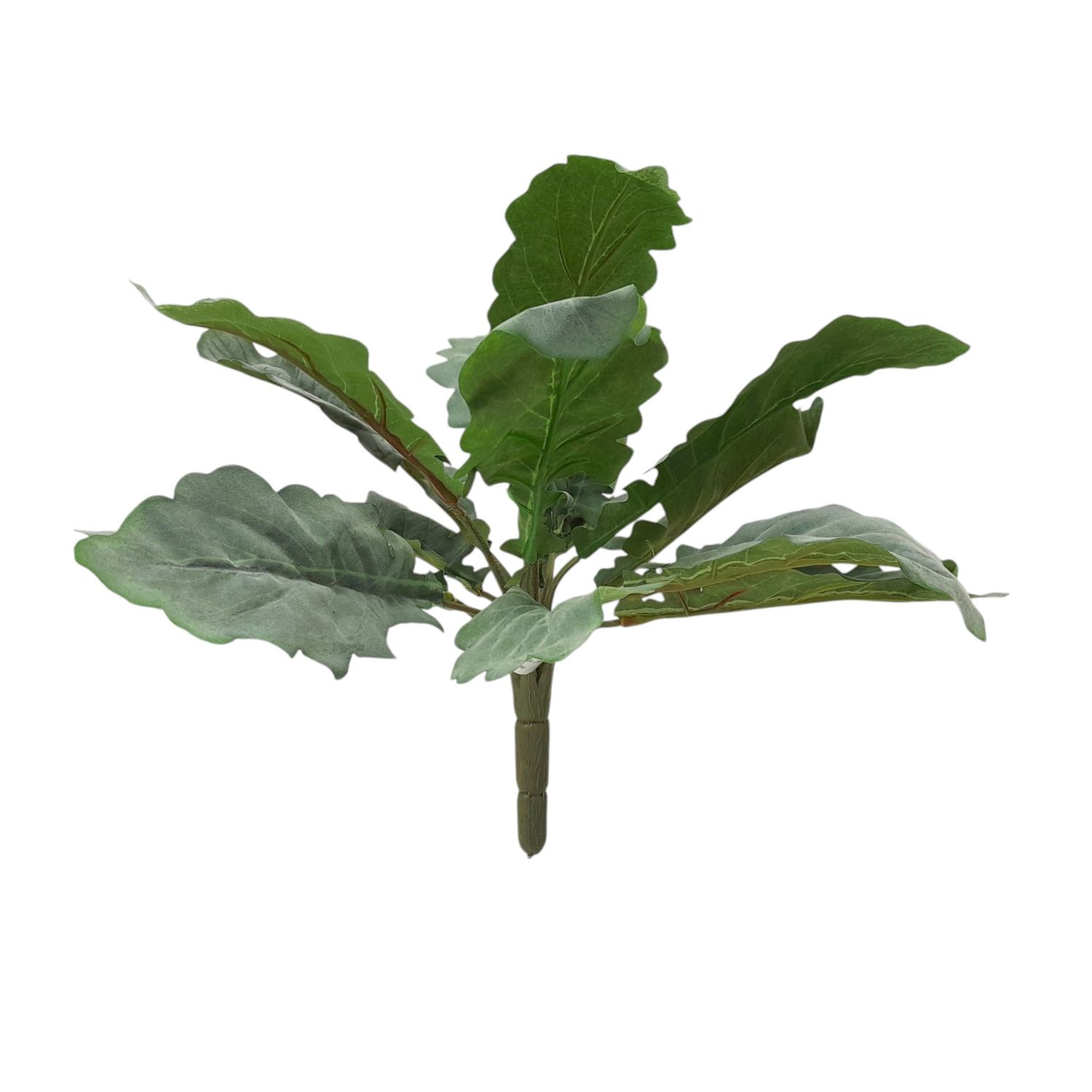 11.5" Salvia Leaf Bush x15 Dusty Green