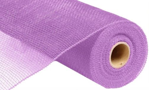 10&quot;x10yd Solid Deco Mesh Lavender
