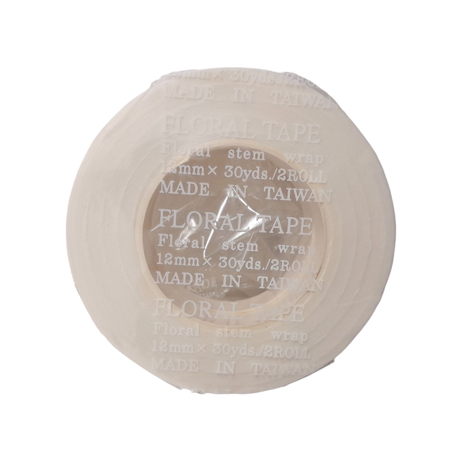 2pc 12mm x 30yd Floral Tape White